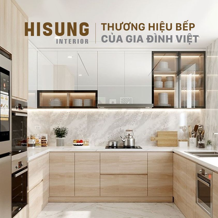 HISUNG INTERIOR - THƯƠNG HIỆU QUỐC TẾ CHO BẾP VIỆT